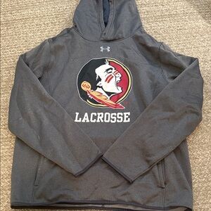 Under Armour  FSU Charcoal Lacrosse Sweater